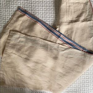 Ralph Lauren wide-leg linen pants